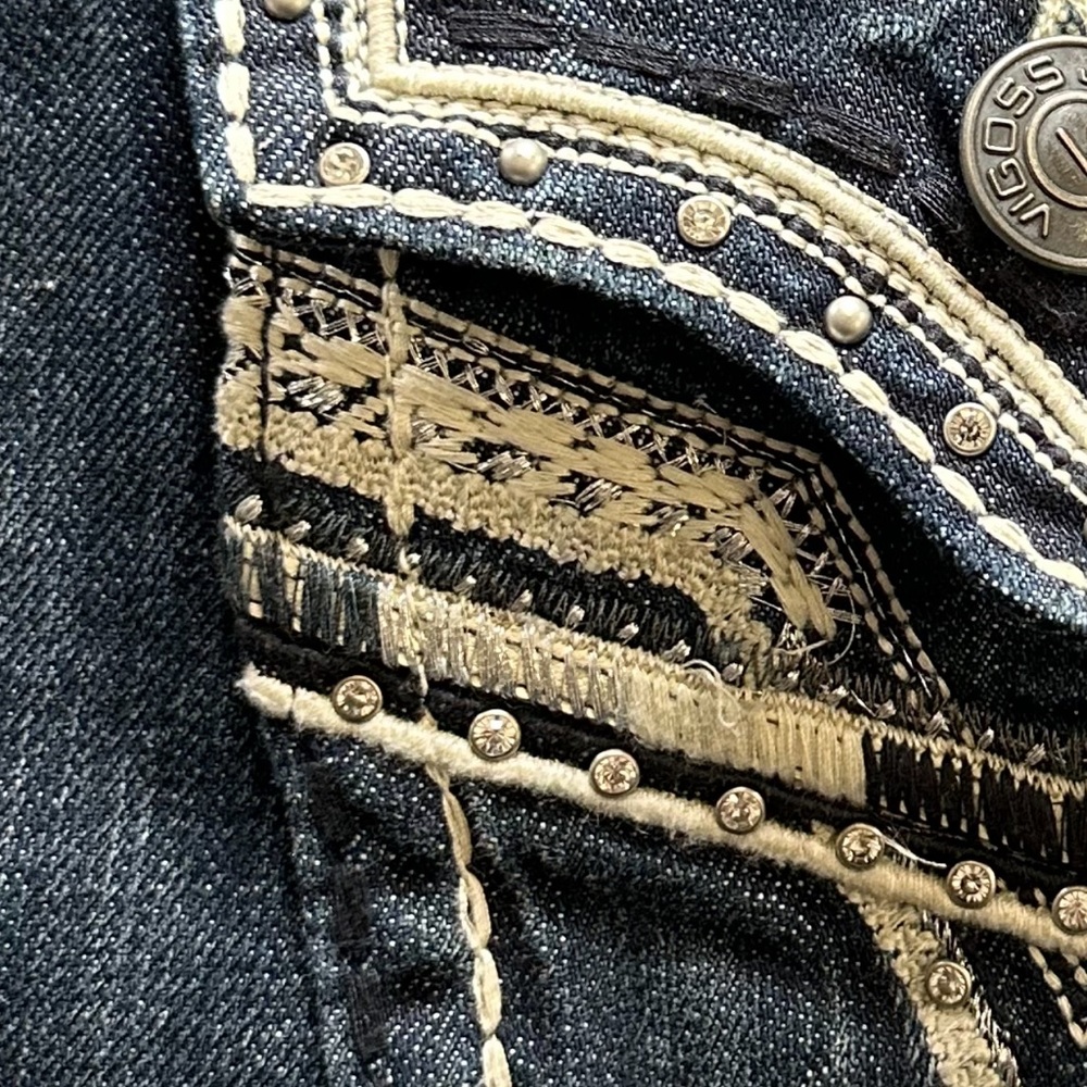 VIGOSS Bootcut Sequin Pocket Jeans - Picture 5 of 8